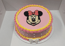 Fancy Minnie Mouse Buttercream Transfer