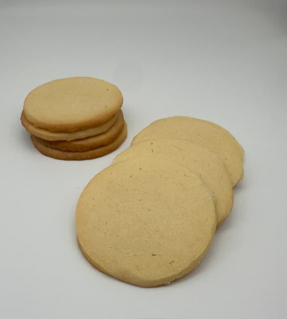 Shortbread - Plain (Round), 1 doz